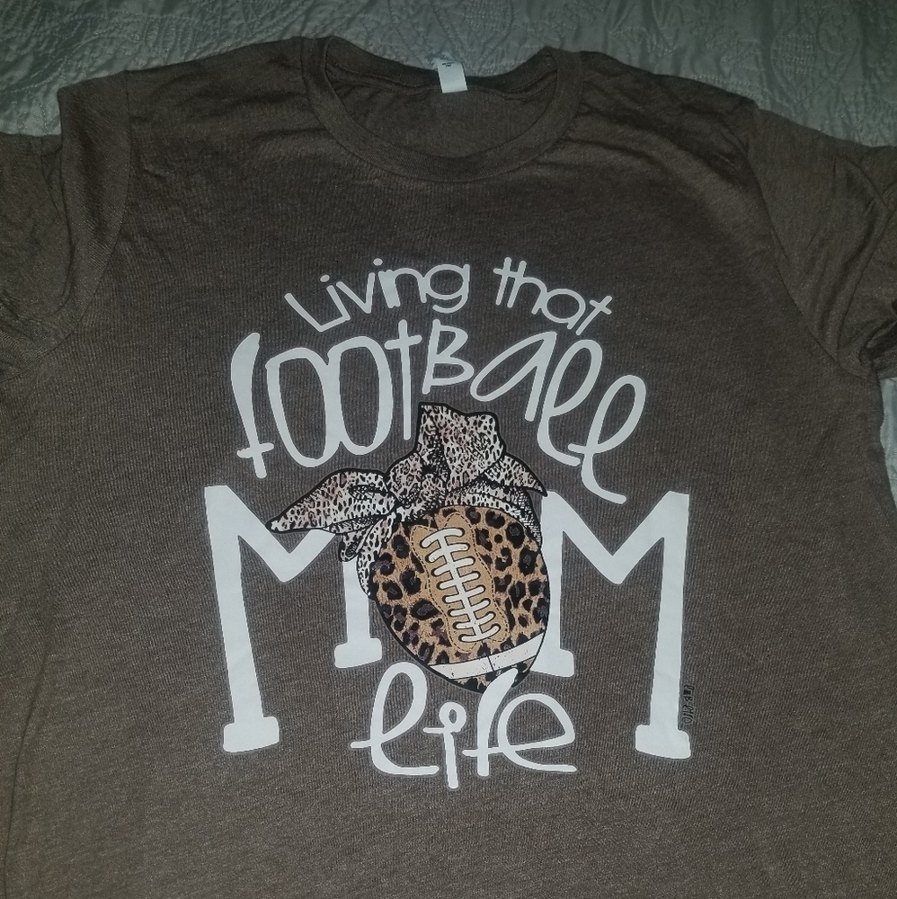 Football mom tee